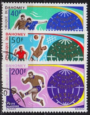 Dahomey [1970] MiNr 0414-16 ( O/ used ) Fußball