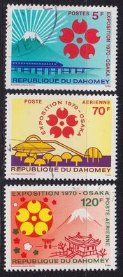 Dahomey [1970] MiNr 0419-21 ( O/ used ) Expo