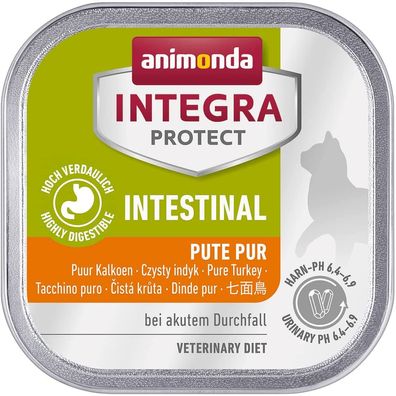 animonda ¦ Integra Protect Intestinal - Pute pur - 16 x 100 g ¦ nasses Diät ...