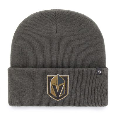 NHL Vegas Golden Knights Wollmütze Mütze Haymaker 194165819321 charcoal Beanie Hat