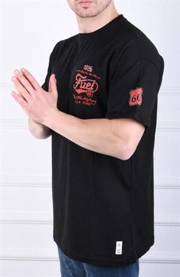 Herren T-Shirt Oversize Basic Long Tee Designer Shirt Basic Tee Sommer TS-5006