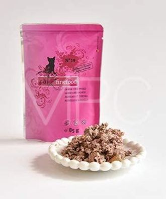 catz finefood ¦ N° 19 - Lamm & Pferd - 16 x 85 g ¦ nasses Katzenfutter in Pouchbeu...