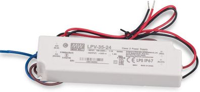 Mean Well LPV-35-24 LED Netzteil 36W 24V 1.5A IP67 Schaltnetzteil CV