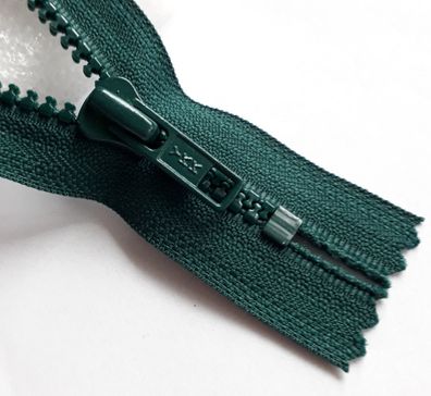 Reißverschluss Jägergrün unteilbar Vislon Kunststoff Krampenkette Größe #5 YKK 830
