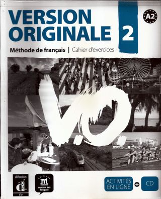 Version Originale A2 Méthode de français (2010) Arbeitsbuch + Audio-CD Klett Sprachen