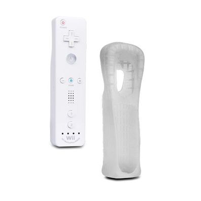 Original Nintendo Wii Remote Plus - Fernbedienung mit Motion Plus in Weiss mit ...