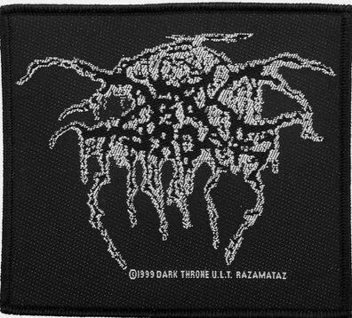 Darkthrone Lurex Logo Aufnäher Patch Neu