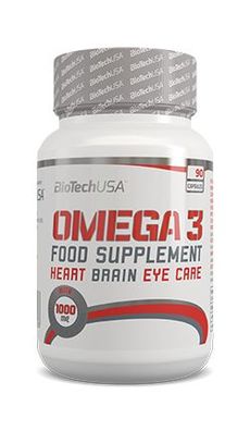 BioTech USA Mega Omega 3 - 180 Kapseln