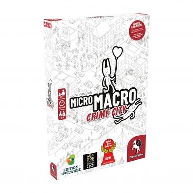 MicroMacro - Crime City (Edition Spielwiese) Spiel des Jahres 2021 - deutsch