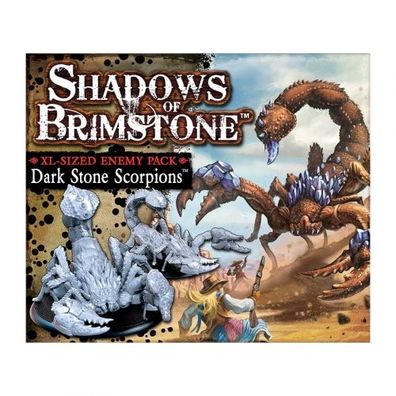 Shadows of Brimstone - Dark Stone Scorpions XL-Sized Enemy Pack (Expansion) - englisc