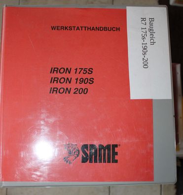Originales Werkstatthandbuch Same Irion 175S - 190S - 200 im Ringbuch