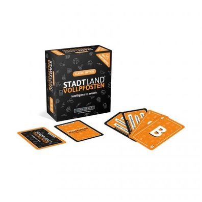 STADT LAND Vollpfosten - Das Kartenspiel - Classic Edition - deutsch