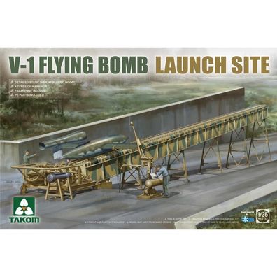Neuheit Takom ! 1/35; 1/35; V-1 FLYING BOMB LAUNCH SITE