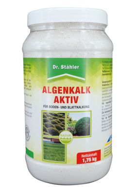 Dr. Stähler Algenkalk Aktiv Für Boden und Blattkalkung 1,75 kg | Stickstoffdünger Bio