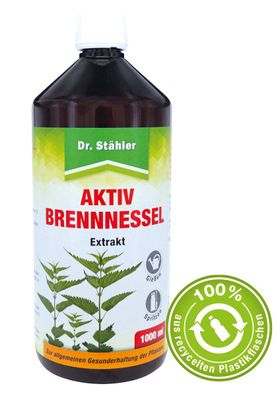 Dr. Stähler Aktiv Brennnessel Extrakt pflanzeneigenen Abwehrkräfte 1000 ml | Pflanzen
