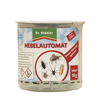 Dr. Stähler Nebelautomat | Asseln, Fliegen, Flöhe, Käfer, Läuse, Motten, Schaben, Sil