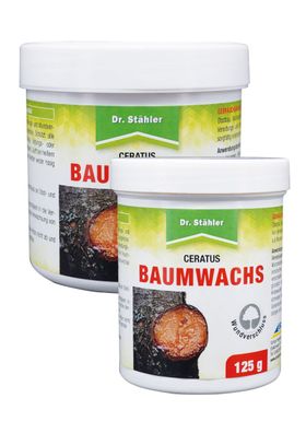 Dr. Stähler Ceratus Baumwachs 250 g Dose | Baumwachs Veredelung Wundverschluss