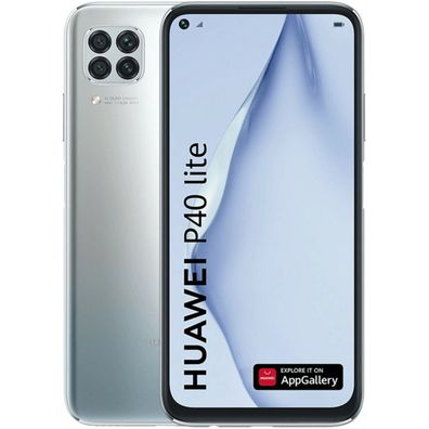 Huawei P40 lite 128GB Skyline Grey NEU Dual SIM 6,4" Smartphone Handy OVP
