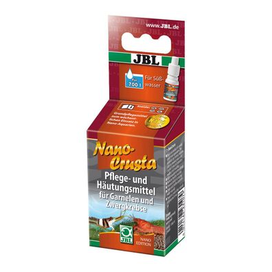 JBL Nano-Crusta Pflege- und Häutungsmittel für Garnelen und Zwergkrebse 15 ml für 700