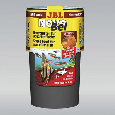 JBL NovoBel 750 ml Flockenfutter für Aquarienfische