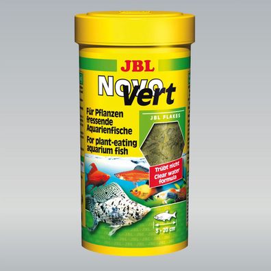 JBL NovoVert Hauptfutter für pflanzenfressende Aquarienfische 100ml