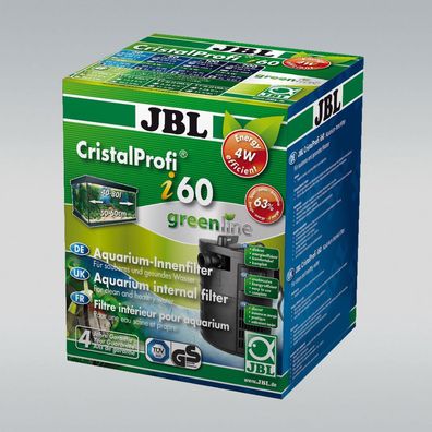 JBL CristalProfi i60 greenline Innenfilter für Aquarien bis 80 l (oder 60 cm Länge)