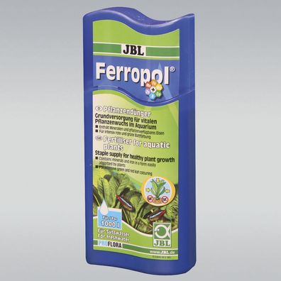 JBL Ferropol Flüssiger Volldünger mit Spurenelementen 500 ml für 2000 l