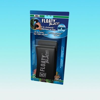 JBL Floaty Blade XL 25 mm Schwimmender Algenmagnet für dicke Scheiben mit Klinge