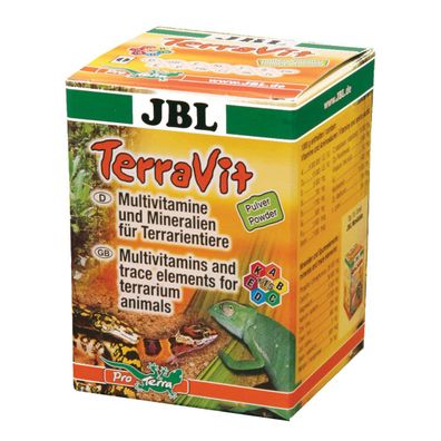 JBL Terravit Multivitamine und Spurenelemente in Pulverform für Terrarientiere
