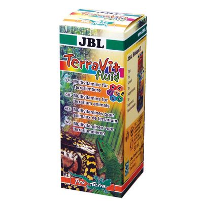 JBL Terravit fluid 50 ml flüssige Multivitamine für Terrarientiere