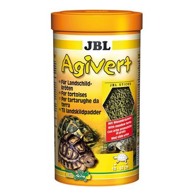 JBL Agivert Futtersticks für Landschildkröten 1000 ml