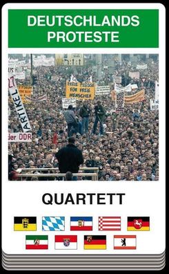 Kulturmeister, Quartett, Deutschlands Proteste, Spiel