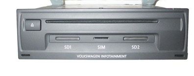Nachrüstset VW Discover Pro MIB2.5 mit SIM u. DAB 5NA 035 022 / 5NA035022 A, B, ...