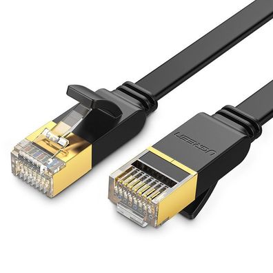 Ugreen Flachkabel Internet Netzwerkkabel Ethernet Patchkabel RJ45 Cat 7 STP LAN, ...