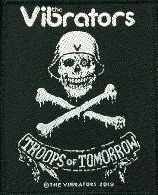 The Vibrators Troops Of Tomorrow Aufnäher-Patch Neu New