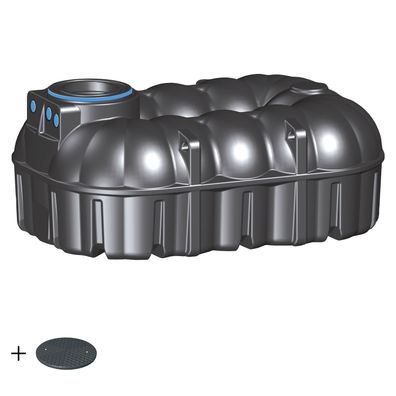 Kunststoffzisterne NEO 7100 Liter BASIC inkl. Deckel TopCover - Zisterne