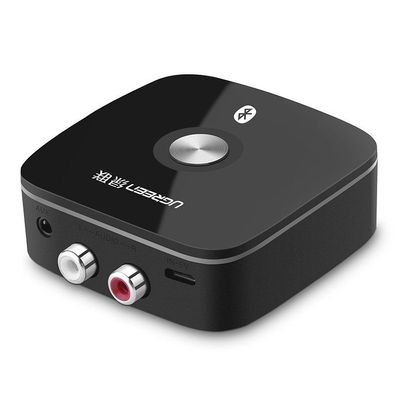 Ugreen Adapter Empfänger Bluetooth 5.0 2RCA Chinch Kabel / 3,5mm Miniklinke Musik-...