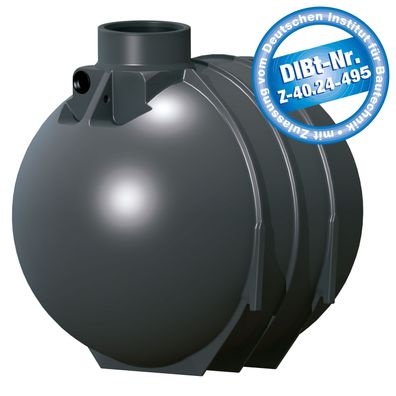 Sammelgrube 5200 Liter mit DIBt - Zulassung - Abwassertank Abwassersammelgrube