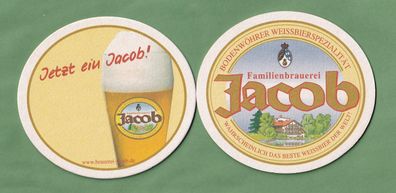 Brauerei - Jacob Bodenwöhr - ein ungebrauchter Bierdeckel