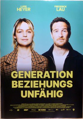 Generation Beziehungsunfähig - Original Kinoplakat A1 - Hauptmotiv - Filmposter