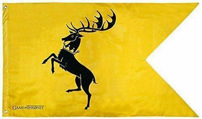 GAME OF Thrones - Flagge Banner Baratheon (70x120cm) Original HBO Produkt Neu
