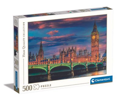 Clementoni 35112 London Parlament 500 Teile Puzzle