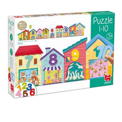 Goula 55260 Puzzle 1-10 Lernspiel