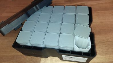 Original Masterbox der Royal Mint mit 20 x original Tuben -LEER!!!