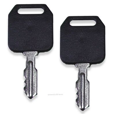 2x Zündschlüssel Schlüssel Rasentraktor universal MTD John Deere Husqvarna Sabo