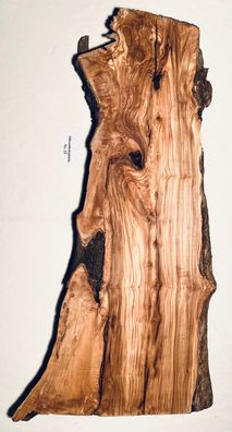 Olivenholz Platte 15 - Massive Holzplatte aus Oliven Holz