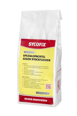 Sycofix Spezialspachtel gegen Stockflecken 25kg (Artikel gibt es nicht mehr)