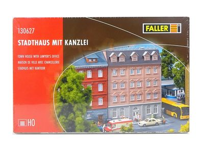 Modellbau Bausatz Stadthaus mit Kanzlei, Faller H0 130627 neu