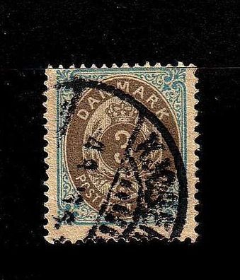 Dänemark Danmark [1875] MiNr 0022 I Y A ( O/ used )