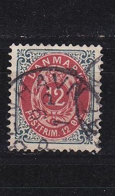 Dänemark Danmark [1875] MiNr 0026 II Y B b ( O/ used )